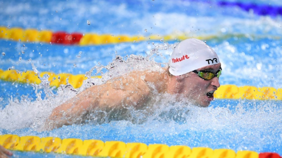 Mondiaux de natation en petit bassin: Grousset papillon d'argent