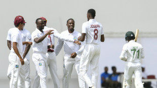 Bangladesh crash to 103 all out in first Test against West Indies