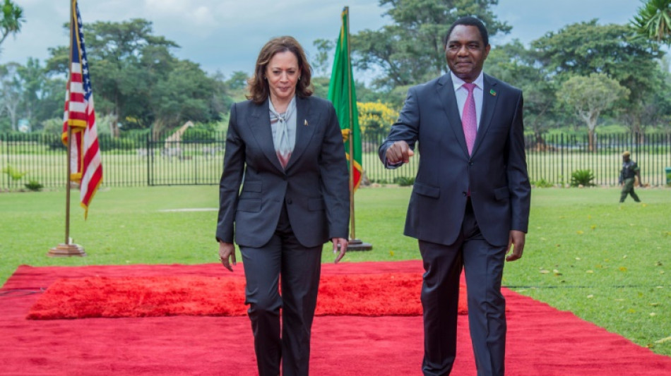 US VP Harris calls for 'speedy' Zambia debt resolution