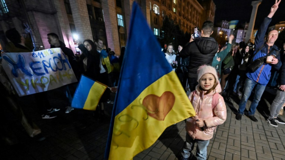 Ukraine: Kherson reprise, Kiev entrevoit une "victoire commune" de l'Occident