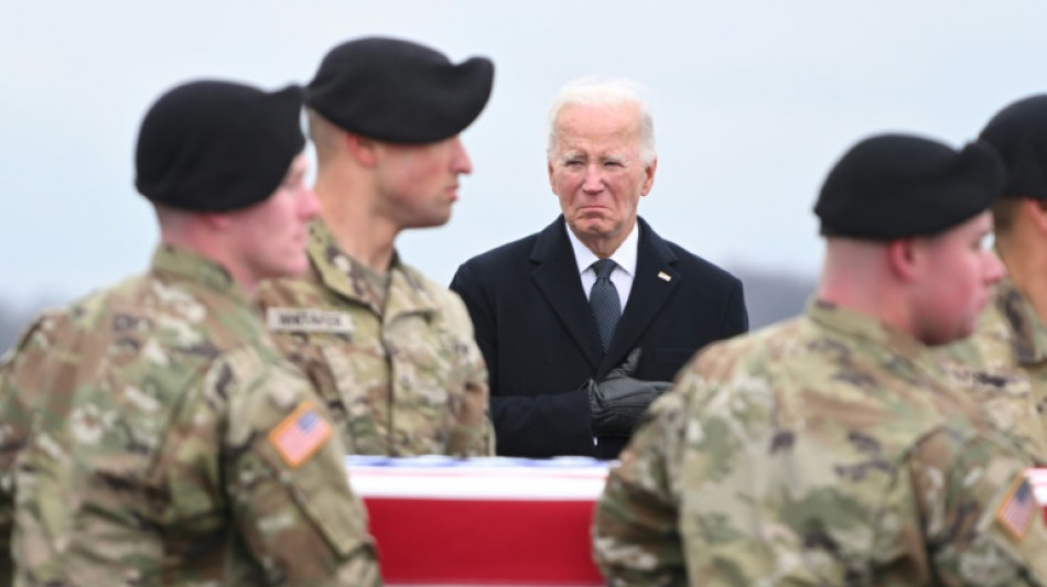 Retour des dépouilles de soldats américains tués en Jordanie, en présence de Biden