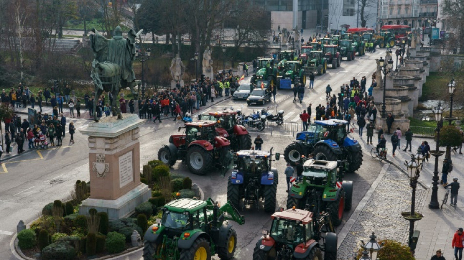 Des milliers d'agriculteurs manifestent en tracteur à travers l'Espagne