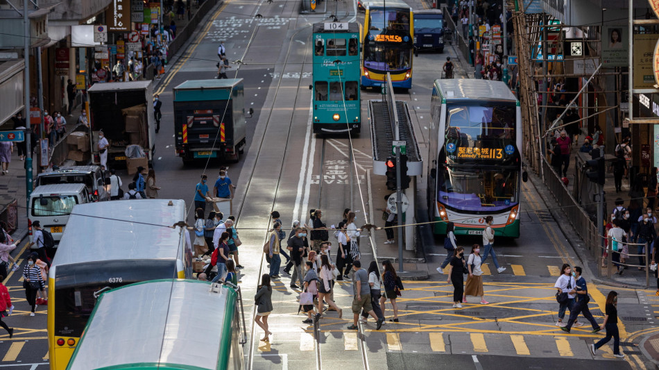 Borsa: Hong Kong a +4,54%, vola oltre quota 22.000 punti