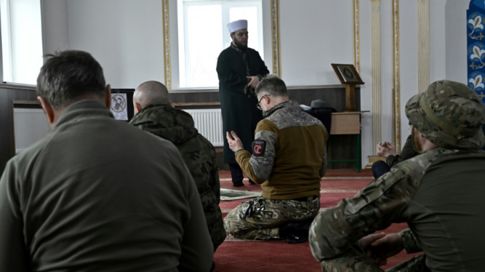 Praying for victory: Ukraine Muslims mark Ramadan