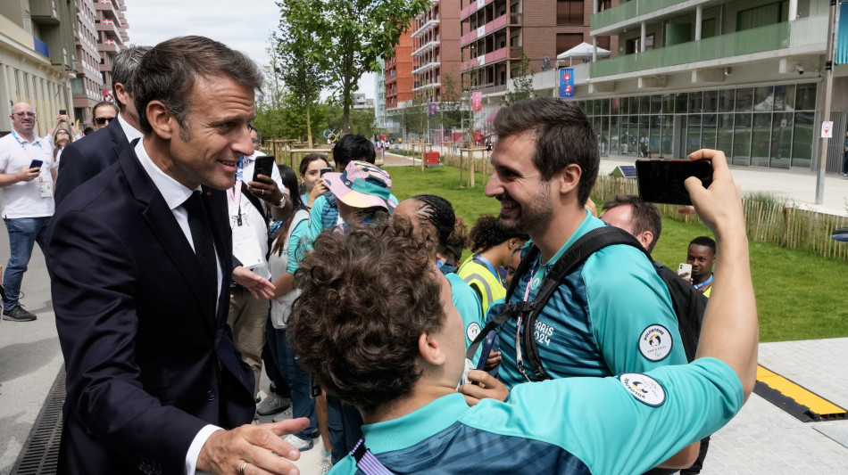 Parigi -3: Macron, gli atleti israeliani sono benvenuti